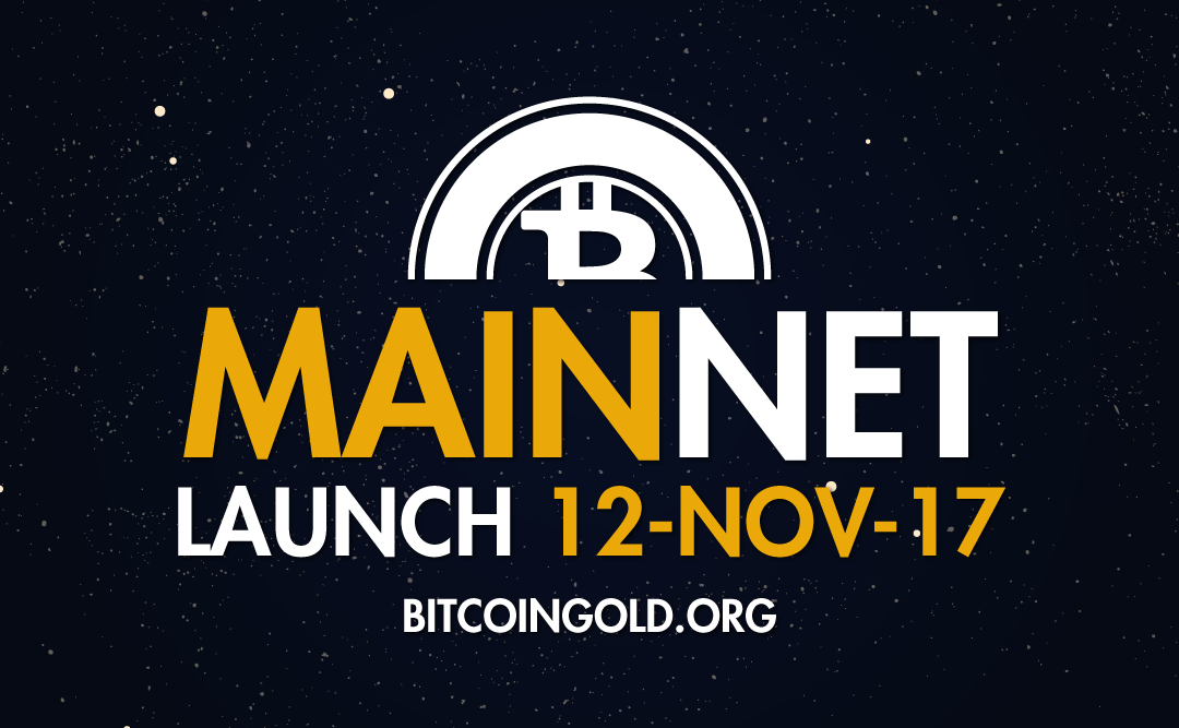 Bitcoin Gold Launch – 12th November 2017 (19:00 UTC)