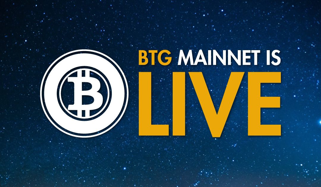 Bitcoin Gold blockchain is Live