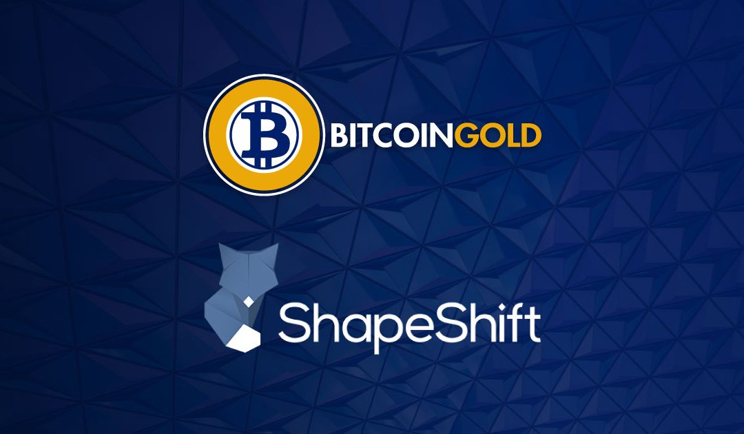 ShapeShift Supports Bitcoin Gold