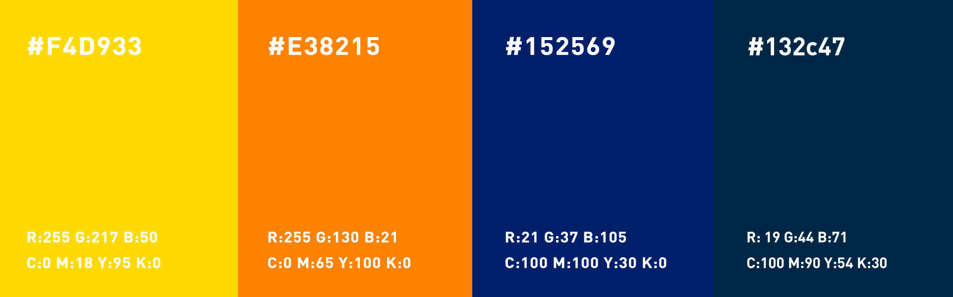 Bitcoin Gold BTG Color Palette